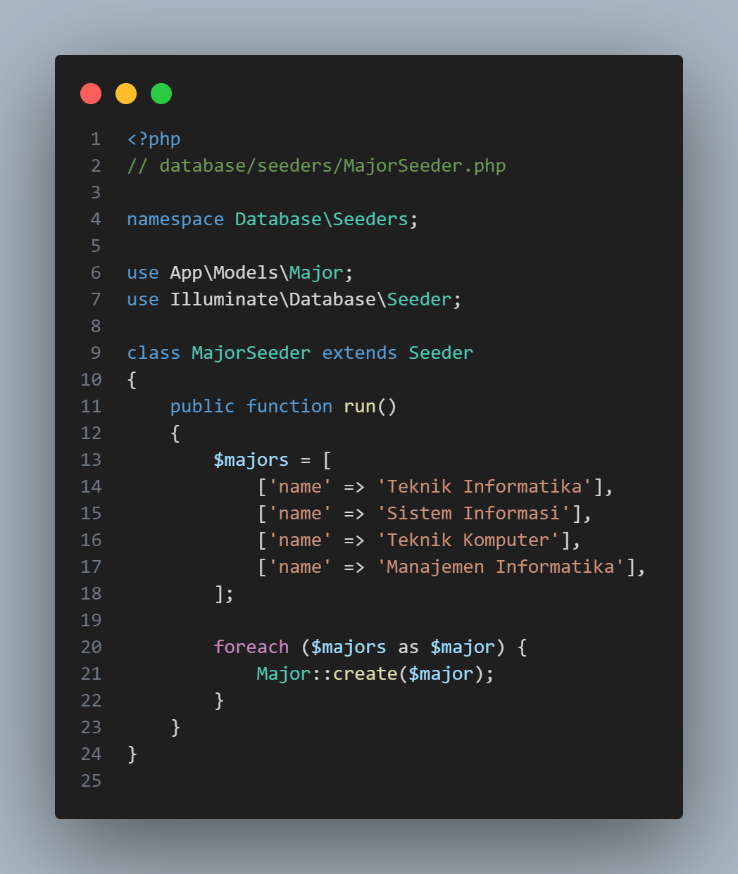 Migration majorseeder