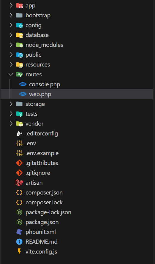 Struktur MVC Laravel